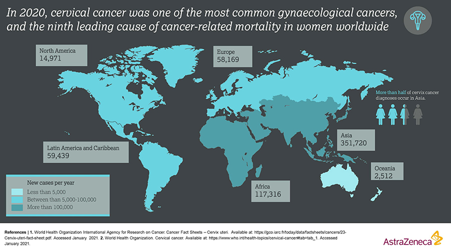 宫颈癌地图